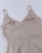Dolores Elegant Maxi Dress with a Sweetheart Neckline and Slit