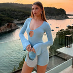 Sparkle Glitter Mini Vacation Dress