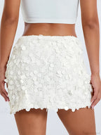Sparkle Sequin Glitter Mini Skirt