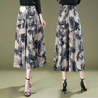 Elegant Chiffon Wide Leg Culottes