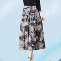 Elegant Chiffon Wide Leg Culottes