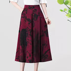 Elegant Chiffon Wide Leg Culottes