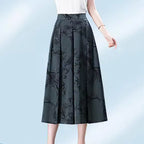 Elegant Chiffon Wide Leg Culottes