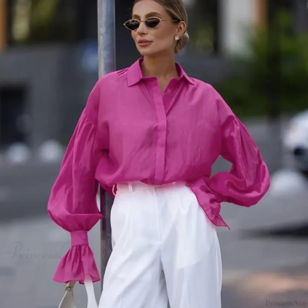 Spring Office Casual Blouse