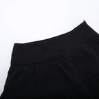 Steampunk Ruffle High Low Skirt