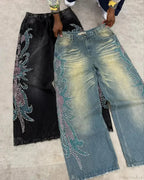 Stonework Medieval Stitched Loose Pant