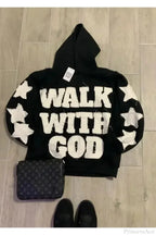 Street Style Alphabet Hoodie