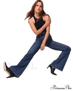 Stretch High Waist Slimming Skinny Flare Women's Casual Fashion Slim fit Small Summer New Jean