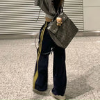 Striped Vintage Wide Leg Pants