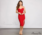 Such A Stylish Stunner Midi Dress
