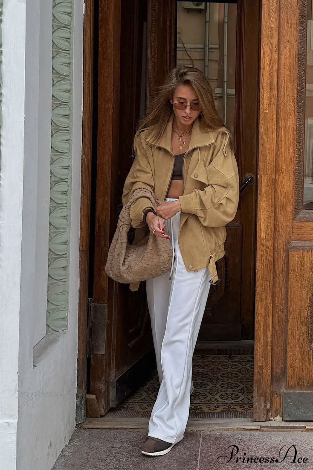 Suede Jacket Style Stylish Coat