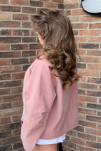 Suede Long Sleeve Solid Elegant Casual Coat