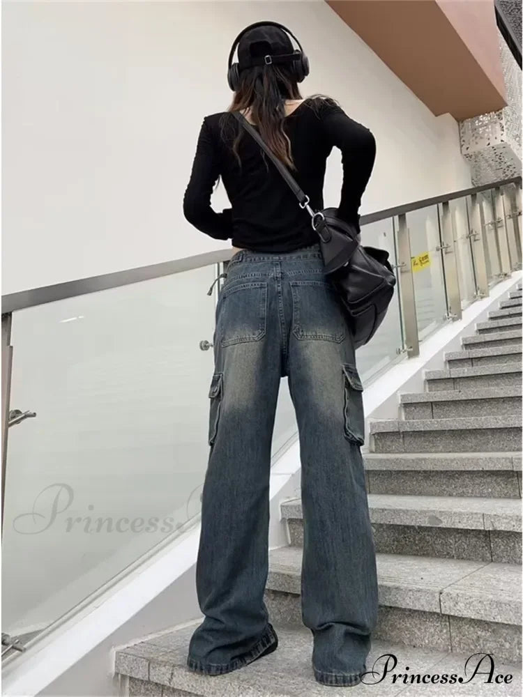 Summer Thin Style New High Waisted Skinny  Small Flared Straight Leg Jean
