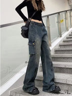 Summer Thin Style New High Waisted Skinny  Small Flared Straight Leg Jean