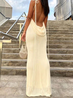 Lace Up Slim Dress