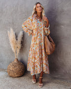 Sutherland Floral Boho Maxi Dress