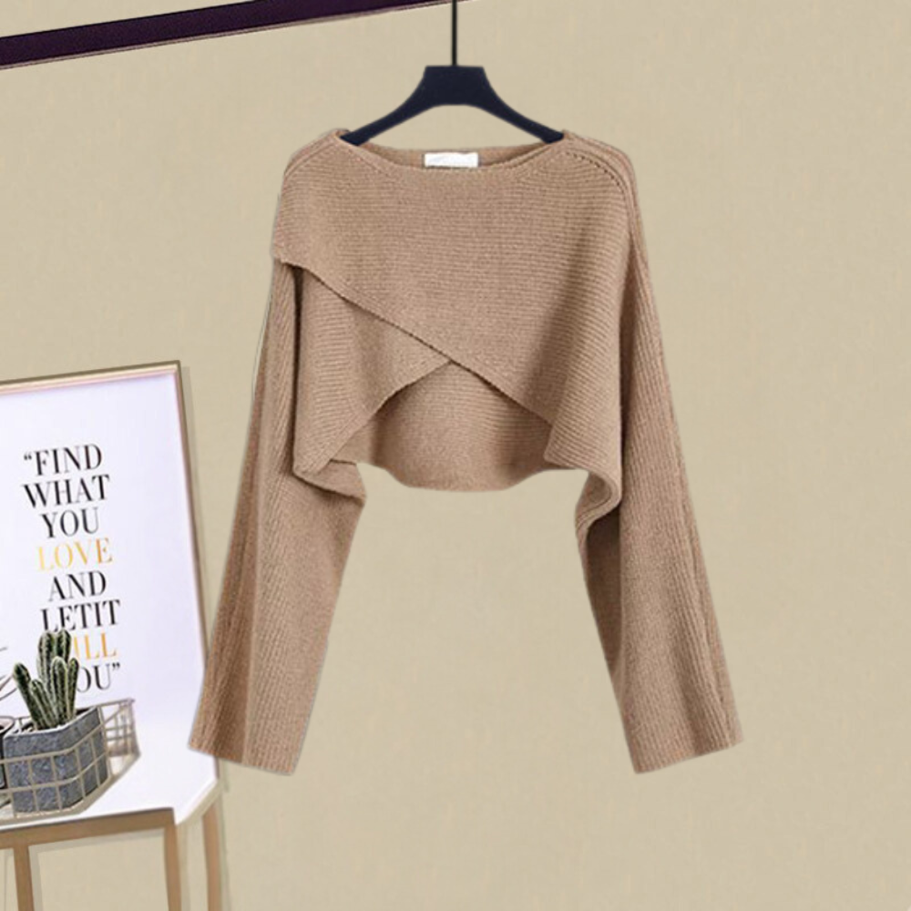 Brigid Elevated Complete with Knitted Dress Chic Silhouette Collection