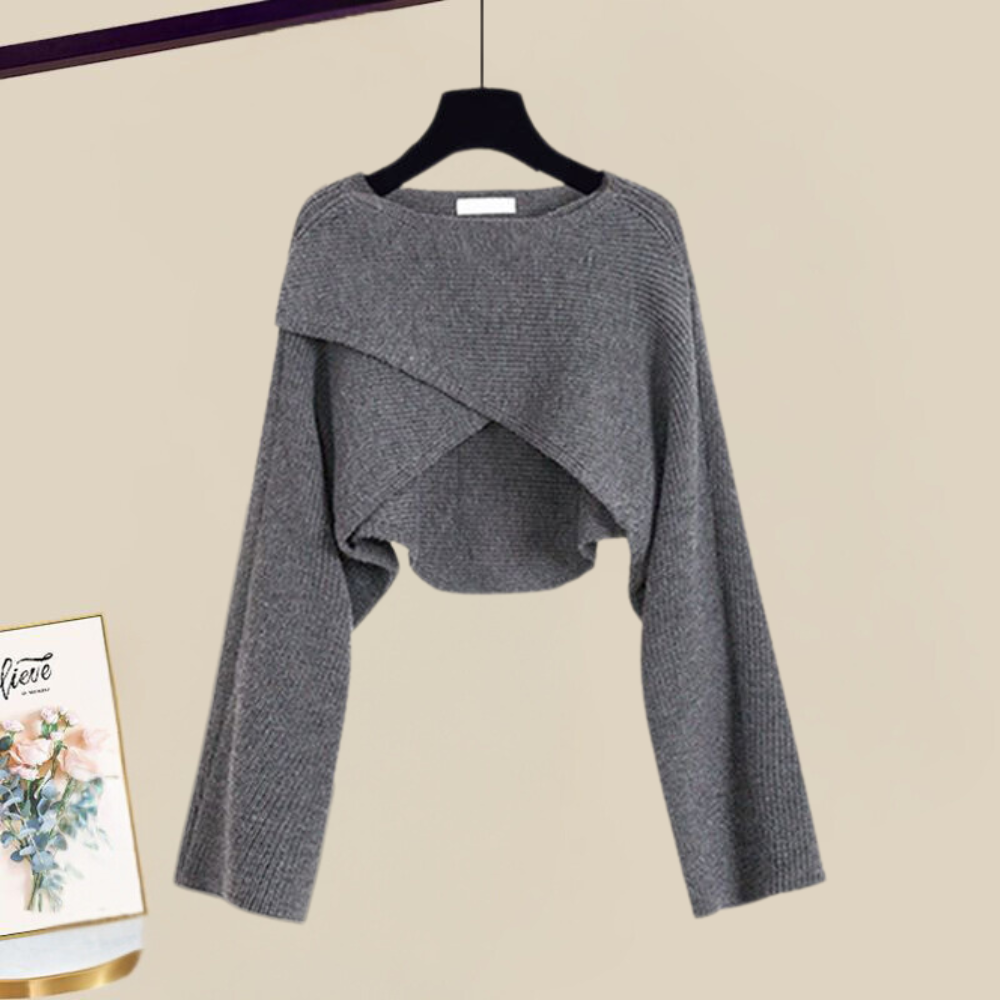 Brigid Elevated Complete with Knitted Dress Chic Silhouette Collection