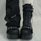 Sweet Lolita Vintage Y2K High-Heeled Gothic Platform Boot