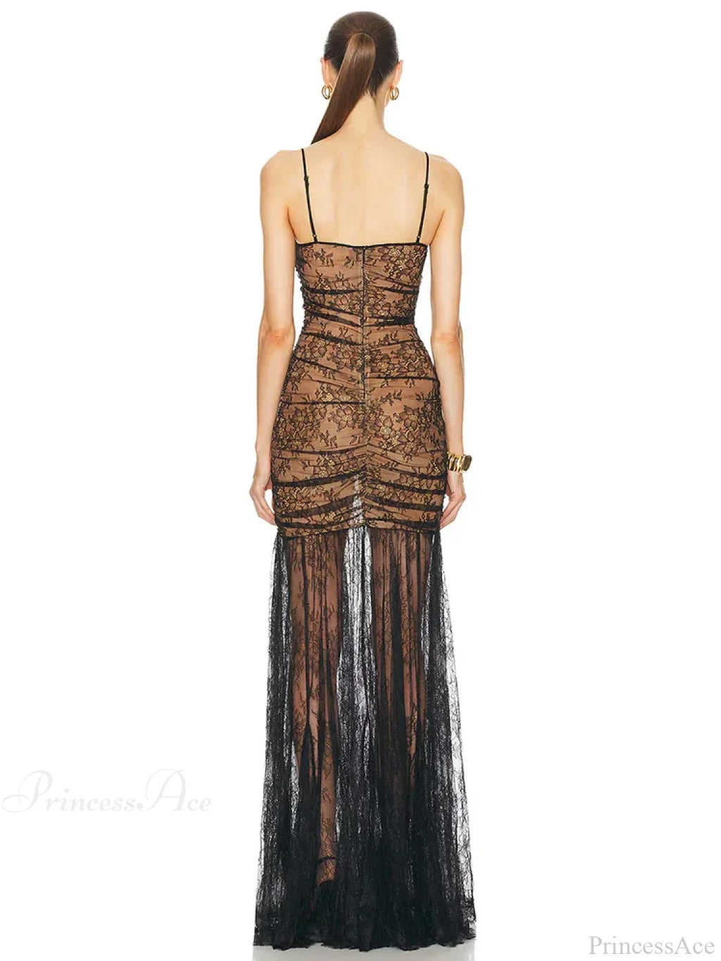 Sweetheart Neckline Lace Mermaid Party Dress