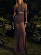 Sylvie Long Sleeve Maxi Dress