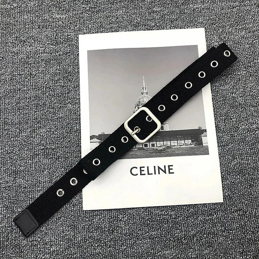 Synonyms: Gothic - medieval, Leather - hide, Pin - peg, Buckle - clasp

PU medieval hide peg clasp Belt