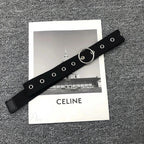 Synonyms: Gothic - medieval, Leather - hide, Pin - peg, Buckle - clasp

PU medieval hide peg clasp Belt