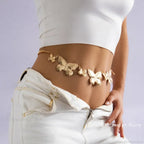 Synonyms Leather Butterfly Belt
