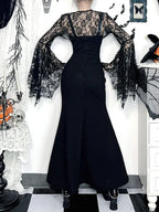 Tall Waist Bandage Bodice Maxi Dress