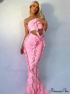 Tassel Birthday Party Outfits Maxi Dress