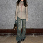 Tattoo Mark Gothic Retro Pant