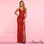 Taya Open Stylish Back Sequin Dress