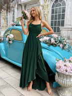 Berta Elegant Chiffon Bridesmaid Dress for Women Easy Wear Style