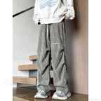 Tie Dye Corduroy Wide Leg Pants