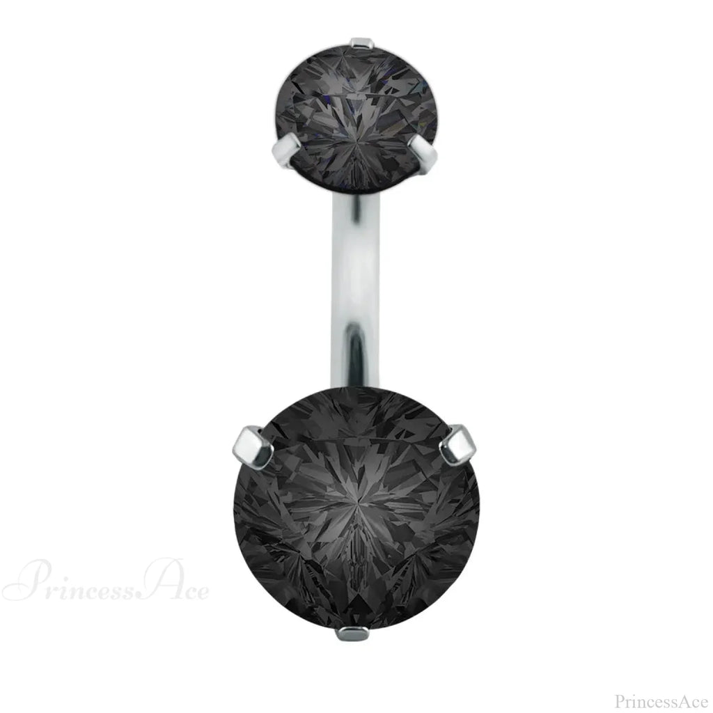 Traditional Zircon Drip Medieval Stomach Ring