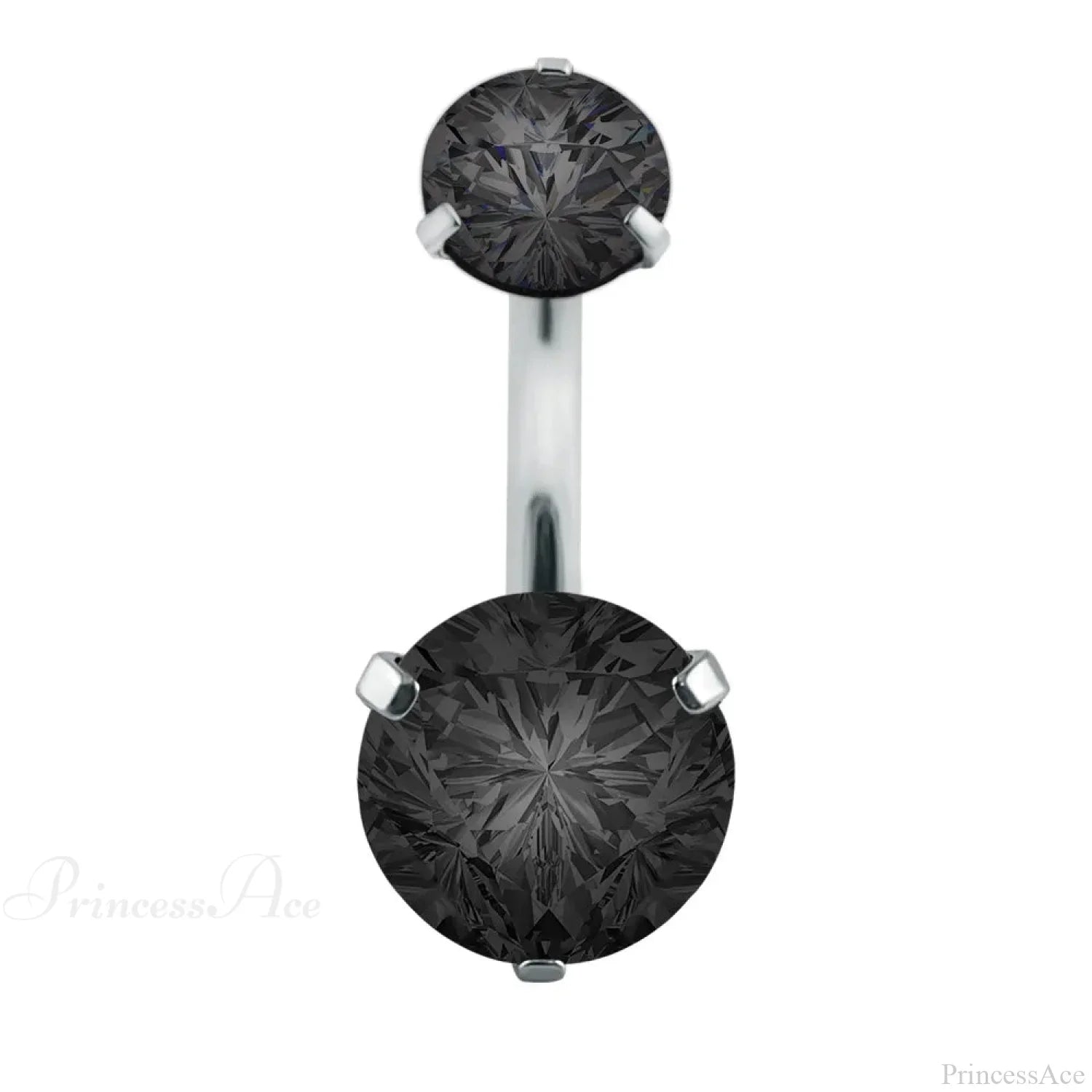 Traditional Zircon Drip Medieval Stomach Ring
