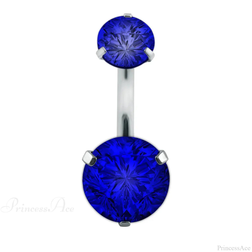 Traditional Zircon Drip Medieval Stomach Ring