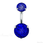 Traditional Zircon Drip Medieval Stomach Ring
