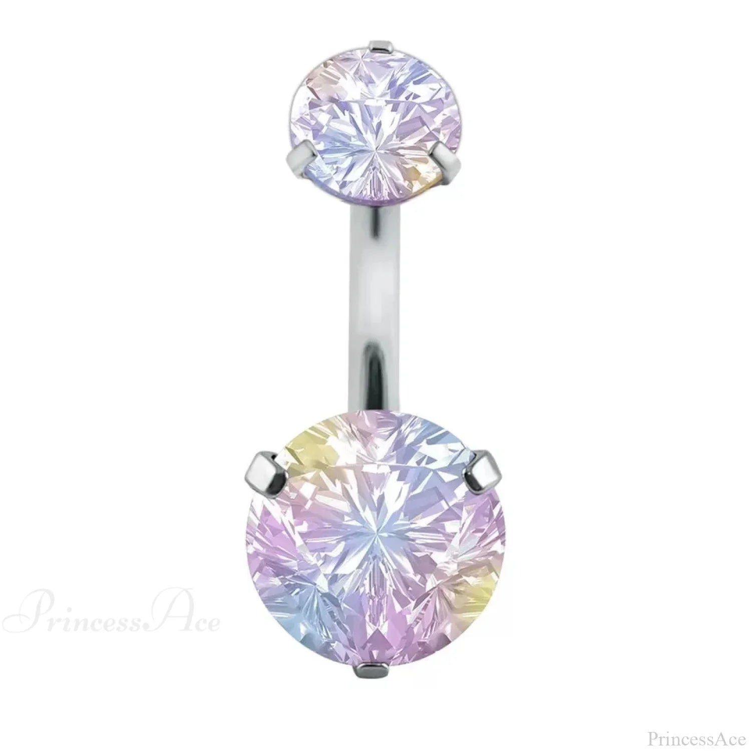 Traditional Zircon Drip Medieval Stomach Ring