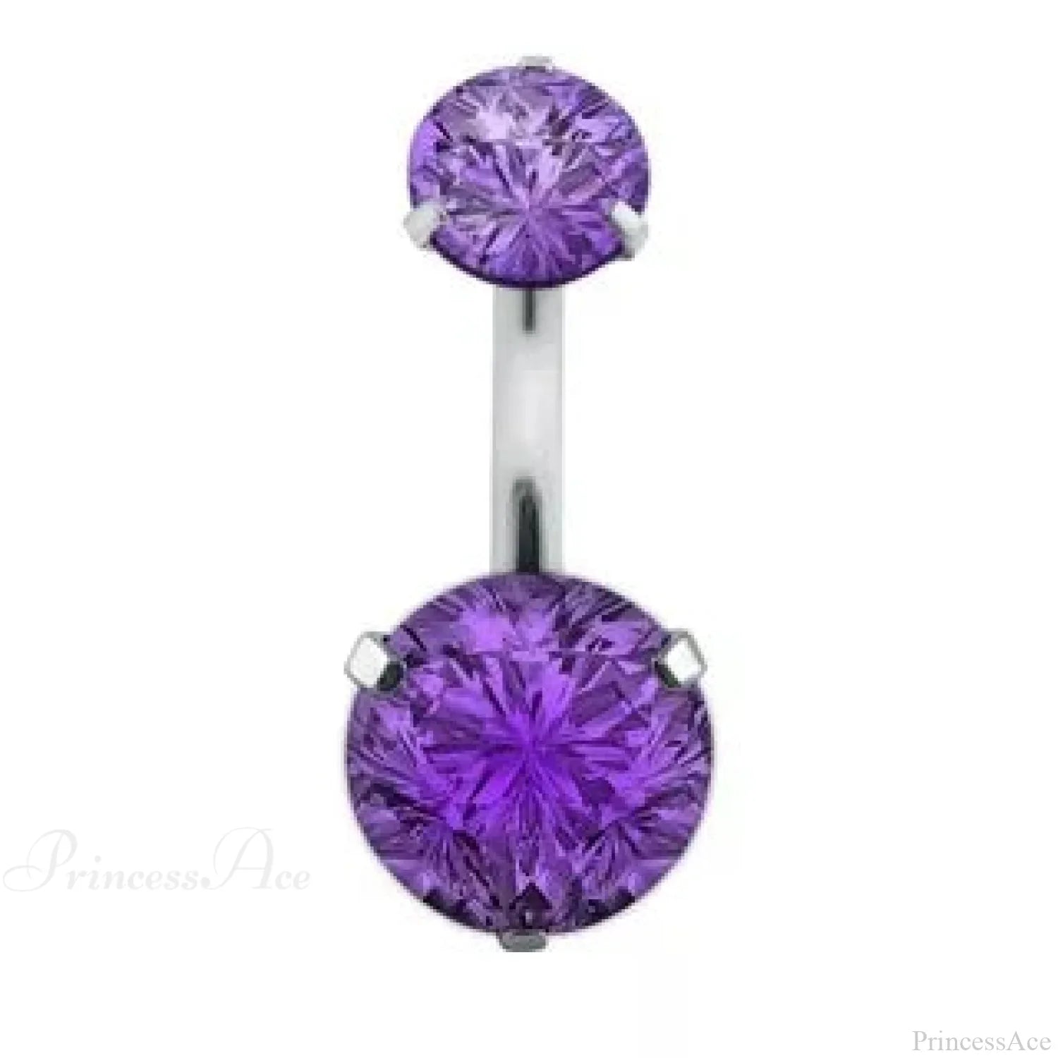 Traditional Zircon Drip Medieval Stomach Ring
