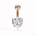 Traditional Zircon Drip Medieval Stomach Ring