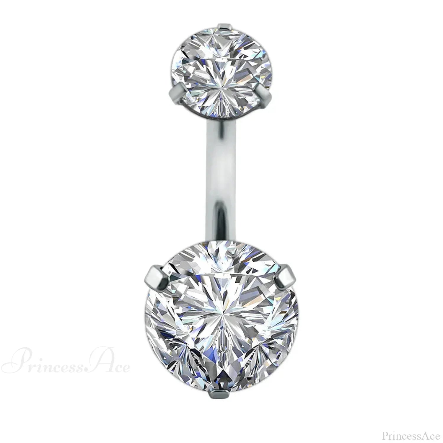 Traditional Zircon Drip Medieval Stomach Ring