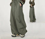 Trendy Loose Workwear Cargo Pants