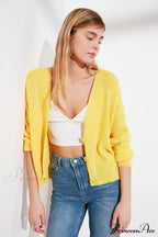 Trendyol Button Detail Cardigan