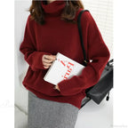 Turtleneck Cashmere Thickened Sweater
