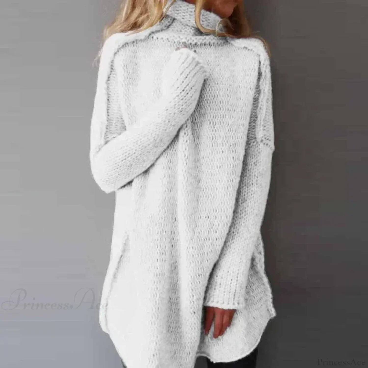 Turtleneck Loose Basic Sweater