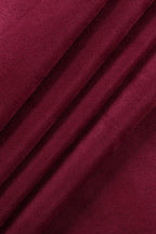 U Neck Suede Cami Sexy Maxi Dress