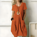 Riley Statement Dress with Belly Cover Boutique Collection