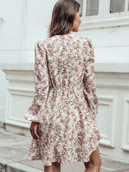 Paloma Minimalist Floral Mini Dress Designer Edit