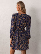Paloma Minimalist Floral Mini Dress Designer Edit